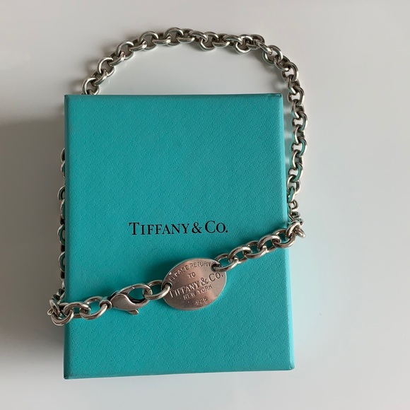 ⚪️SOLD⚪️ Return to Tiffany necklace - Picture 1 of 4